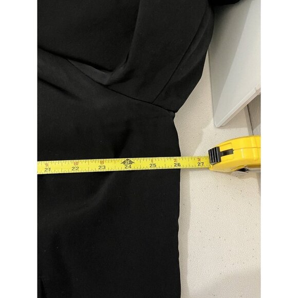 Express men medium double layer removable trench coat black button close pockets - Picture 8 of 15